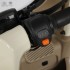 Elektrinis triratis su stogu E-GO X3 rudas Elektrinis triratis su stogu E-GO X3 rudas
